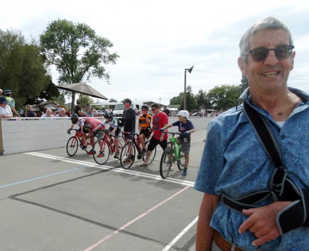 Waimate Caledonian Society life member and event director Geoff Lienert at the society’s...