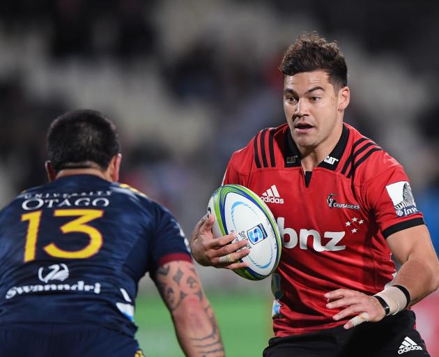 David Havili will captain the Crusaders in Wanaka and spend time at 15 and 12. Photo: Getty Images