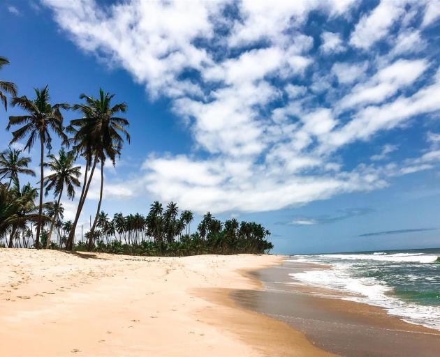 Busua Beach in the western region of Ghana. PHOTOS: GETTY IMAGES