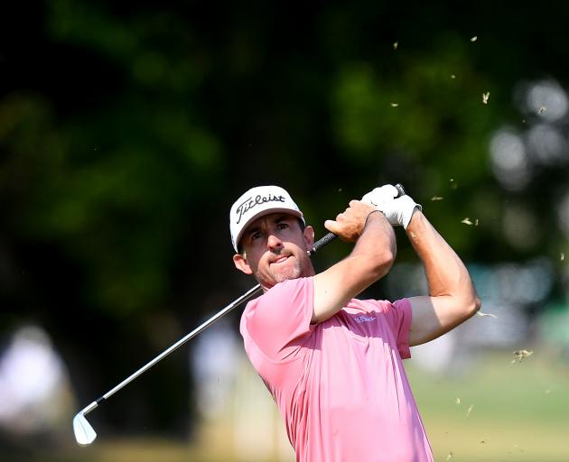 Wade Ormsby, seen here during the Australian PGA Championship tournament at Royal Pines on the...