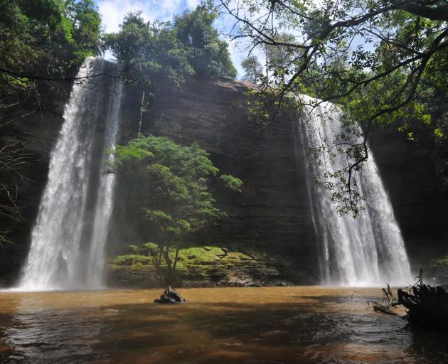 Boti Falls is a 30m-high waterfall within the Boti Forest Reserve about 30 minutes east of...