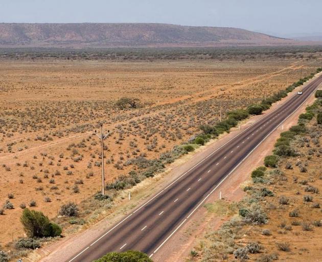 The Eyre Highway. Photo: David Branigan/The Guardian