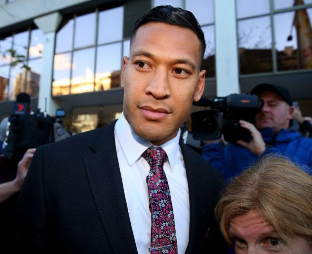 Israel Folau. Photo: Getty Images