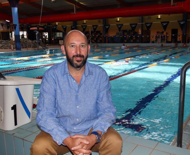 Waitaki Aquatic Centre manager Matthew Lanyon. Photo: Daniel Birchfield