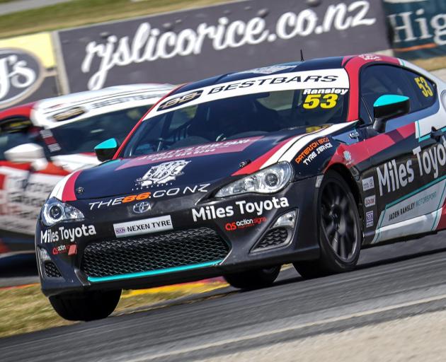 Prebbleton's Jaden Ransley maintained his lead in the Toyota 86 Championship after a competitive...