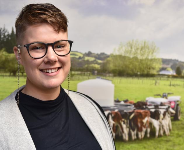 Next Farm brand manager Sammi Stewart wants to encourage young people to follow in her footsteps....