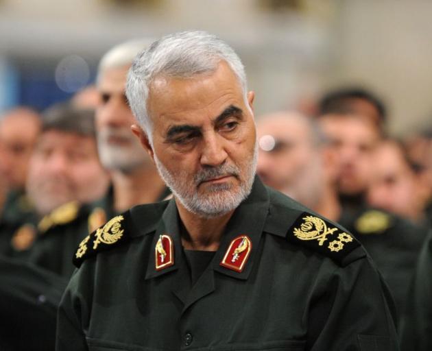 Iranian Revolutionary Guards' Quds Force commander Qasem Soleimani. Photo: Iranian Supreme Leader...