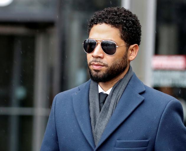 Jussie Smollett is facing six charges of disorderly conduct. Photo: Reuters 