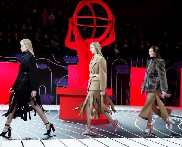 Prada Autumn/Winter 2020. Photo: Reuters 