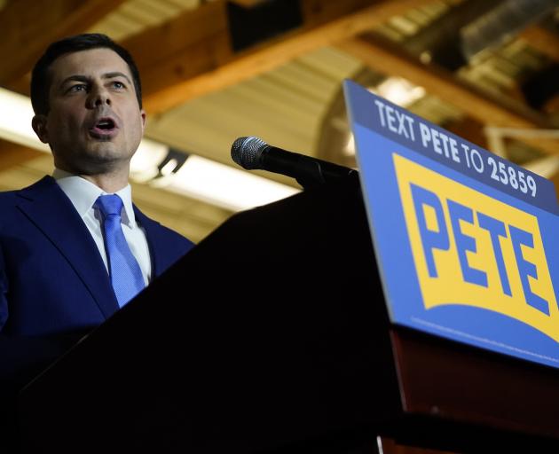 Pete Buttigieg had a poor showing in Nevada. Photo: Reuters 