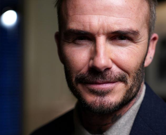 Victoria Beckham says her husband, David, uses her cosmetics. Photo: Reuters 