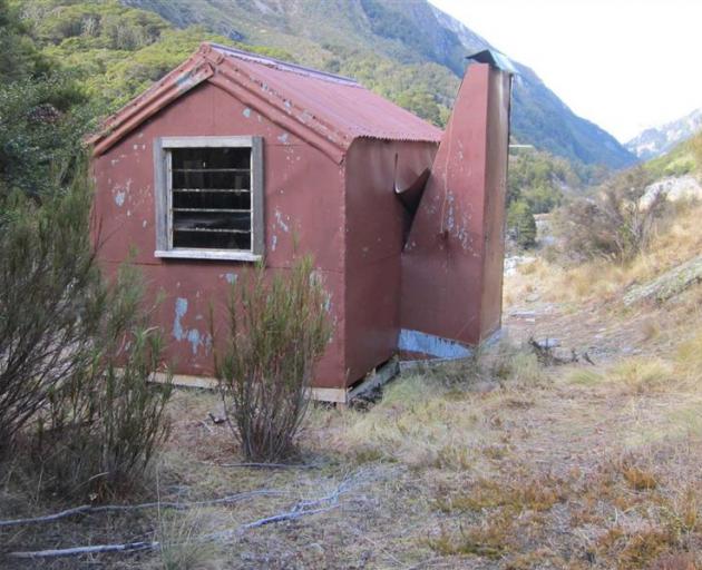 Building regulations are forcing Doc to put boil water notices in tramping huts such as Big...