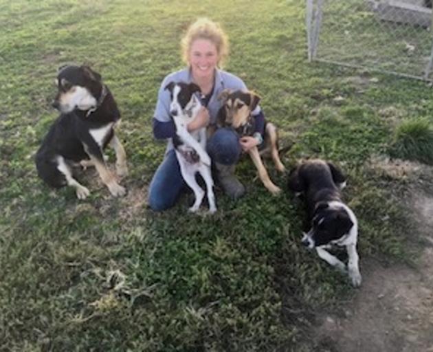 Lincoln University student Ngahuia Wilson enjoys being out on the farm mustering with her dogs. Photos: Supplied by Ngahuia Wilson