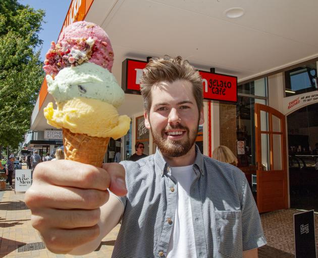 Rollickin' Gelato owner Jed Joyce. Photo: Geoff Sloan