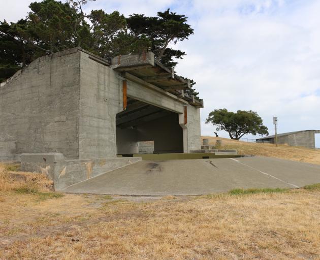 The coastal defence battery at Godley Head was built in 1939. Photo: Supplied