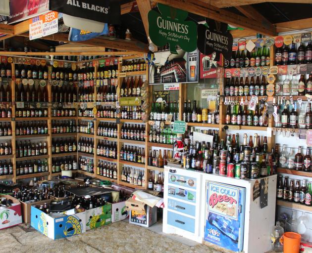 Southlander Les McNaught spent close to 20 years collecting beer and beer paraphernalia from...
