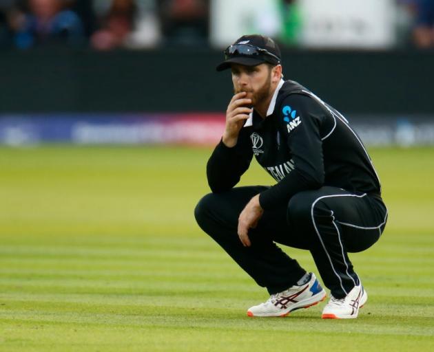 Kane Williamson during the Cricket World Cup final loss. Photo: Getty Images