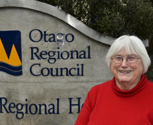 Marian Hobbs gets familiar with her new offices. PHOTO: GREGOR RICHARDSON