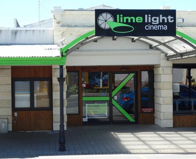 The now-closed Limelight Cinema in Oamaru. PHOTO: DANIEL BIRCHFIELD