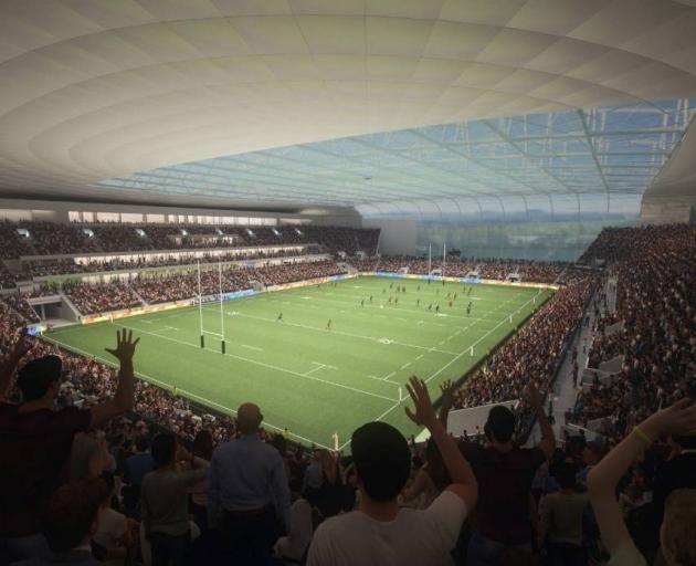 Christchurch is set to get a roofed 25,000-seat stadium. Photo: CCC