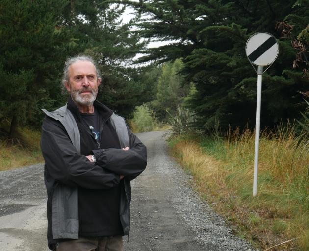Shortcut Rd resident Chris Linsell has started a petition to stop the road  being used as a...