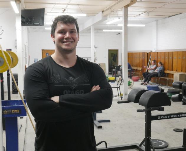 Otago Weightlifting coach Callan Helms will go to the Australian Open in Canberra later this month. PHOTO: JESSICA WILSON