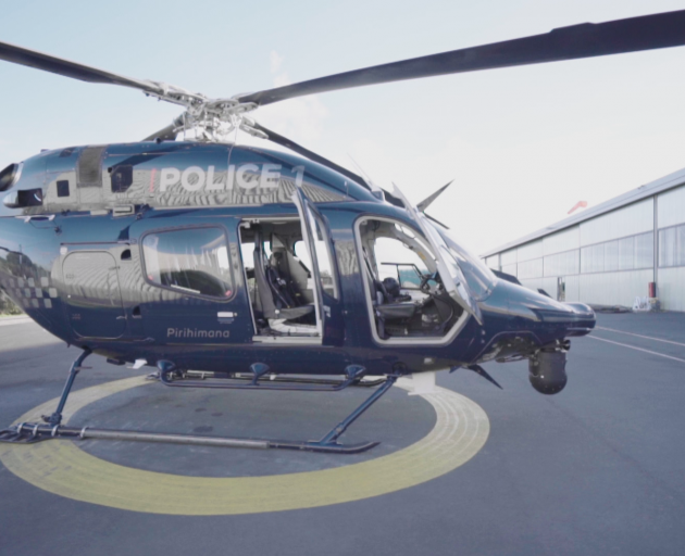 The police Eagle helicopter. Photo: Supplied