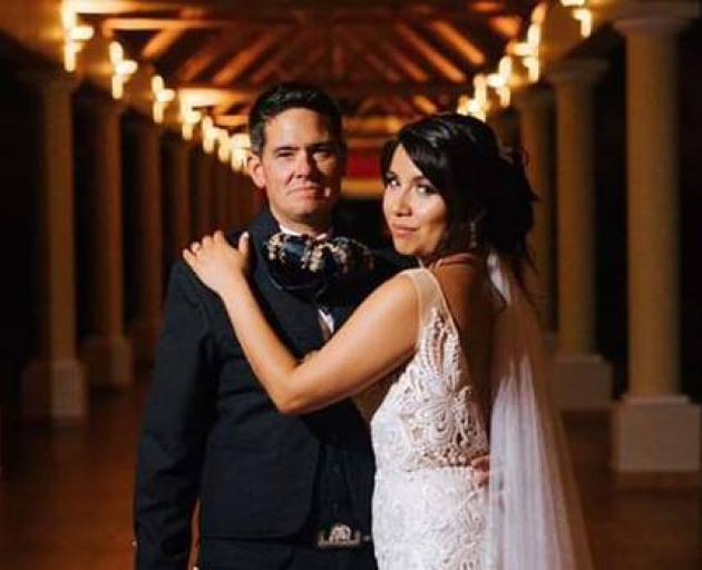 Tane Roderick and Sandy Bustos tied the knot in a dream wedding which included a Catholic...