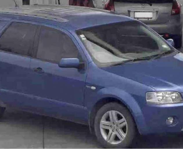 Police investigating the double shooting at McLaren Falls have now located the blue Ford...
