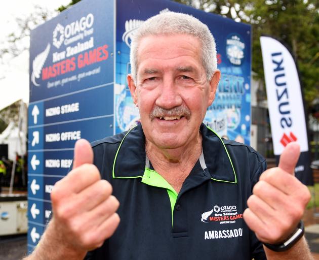 Former New Zealand cricket player and coach Warren Lees has taken on a new role as an ambassador for the New Zealand Masters Games being staged in Dunedin this week. Photo: Stephen Jaquiery