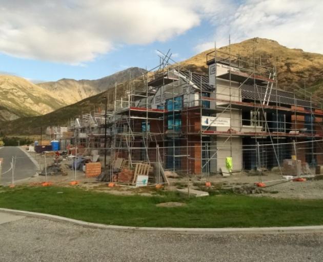 A new residential development on Onslow Road's on the way for future workers at Queenstown's new Southern Cross hospital. Photo: Mountain Scene A new residential development on Onslow Road's on the way for future workers at Queenstown's new Southern Cross hospital. Photo: Mountain Scene