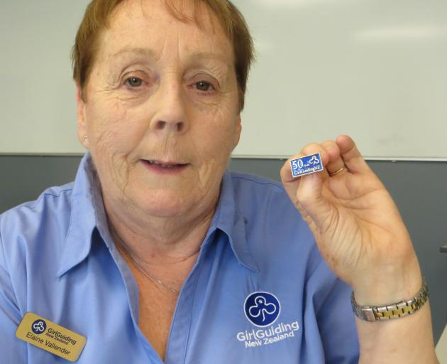 Elaine Vallender has earned a 50 years service badge.
