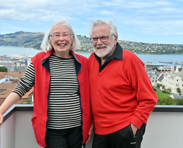 Maurie Angelo and Liz Angelo-Roxborough love the view from their City Rise apartment building.