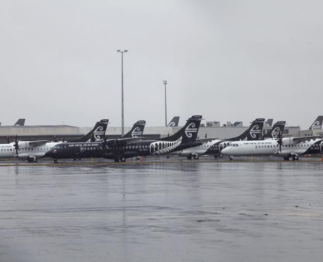 Like most airports around the world, these planes parked up at Christchurch Airport aren't going...