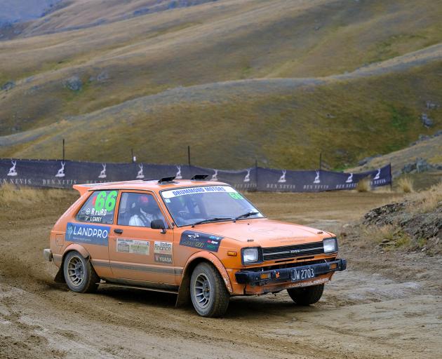 Richard Ford, of Bannockburn, drove his Toyota Starlet into first in the 0-1300cc 2WD class....