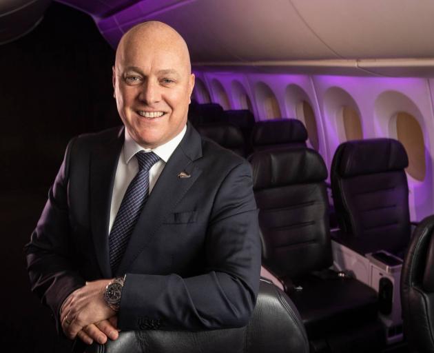 Air New Zealand chief executive Christopher Luxon has resigned. Photo: NZ Herald