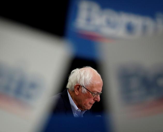 Bernie Sanders says it was a "difficult and painful decision" to end his run for president. Photo...