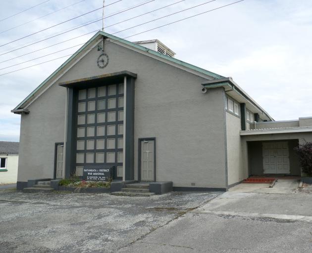 The Kaitangata War Memorial Hall could gain a new lease of  life if a local car enthusiast's...