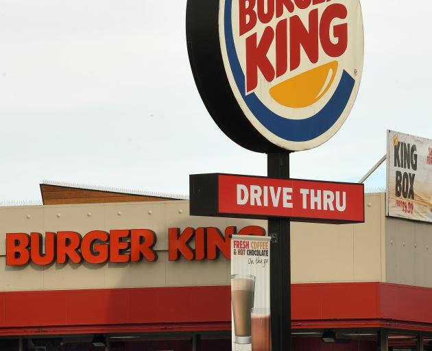 Burger King in Andersons Bay Rd. Photo: Stephen Jaquiery