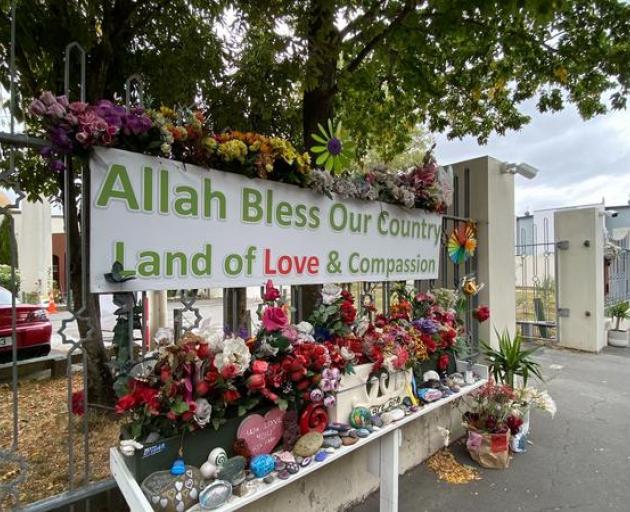 Al Noor mosque on the eve of the first anniversary. Photo: RNZ / Eden Fusitu'a