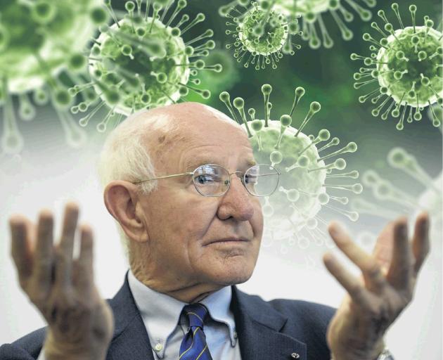 Balclutha-born Prof Robert Webster the "Flu Hunter" .Photo: ODT files 