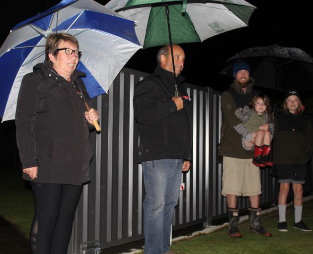 The Anzac spirit of Invercargilll residents wasn't dampened on a soggy Saturday morning as they...