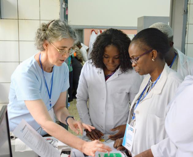 Associate Prof Jo-Ann Stanton (left), of the University of Otago anatomy
...