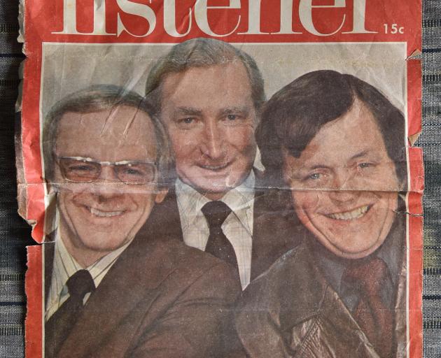 The faces of the news, Bill Toft, Philip Sherry and Dougal Stevenson.