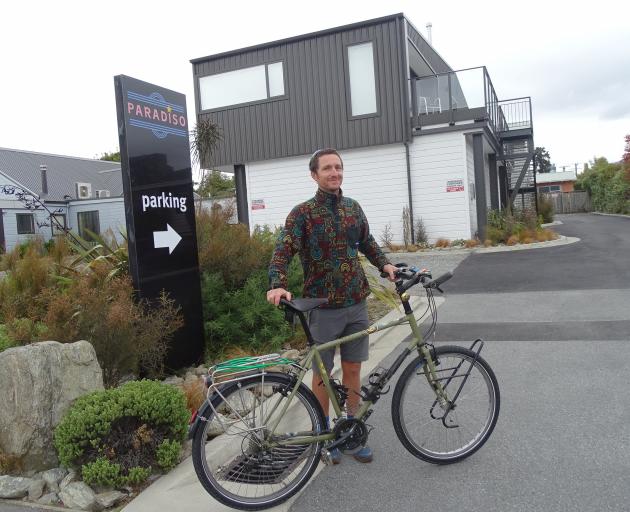 Paul Coleman, of England, was nearing the end of a two-year, round-the-world cycling tour when...