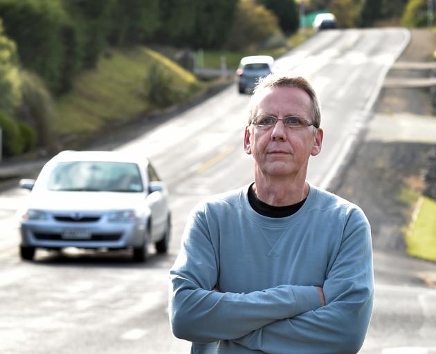 Paul Gouverneur, of Waldronville, Dunedin, said the traffic on Brighton Rd had resembled that of...