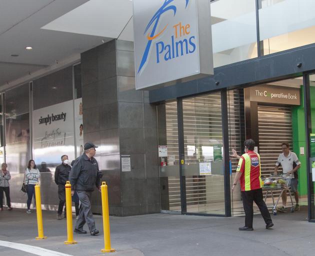 The queue to get into The Palms Countdown stretched through the mall and into the car park on...