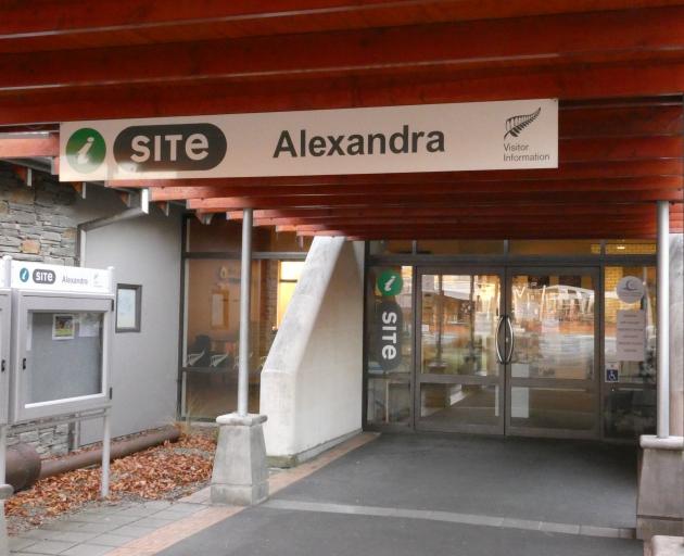 The Alexandra i-Site in Centennial Ave could be under threat of closure as the Central Otago...