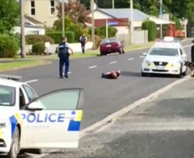 Jesse Nash (38) was arrested by police in Milton more than 15 hours after they first chased him...