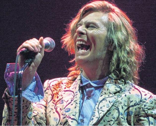 David Bowie headlines Glastonbury in 2000, his first time back at the festival since 1971, when...